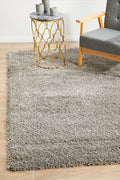 Rug Culture Laguna Medium Silver Polypropylene Rug 230x160cm - Jute Weft Backing - LGNSILVER230X160
