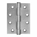 Pinnacle 100mm Single Fixed Pin Butt Hinge - Satin Chrome - Single Unit - SuperSaverAU - view 1