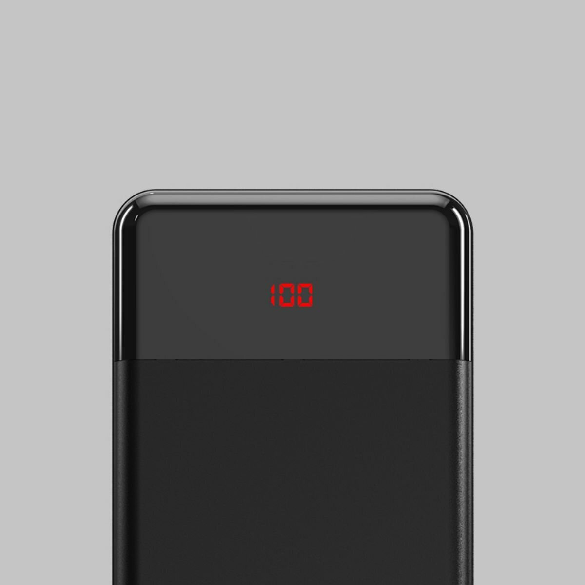 Yoobao Power Bank - Dual USB Output, LED Display, Ultra Slim, Black - YB-30WBK