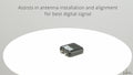 Antsig Digital TV Signal Meter - 1 Pack - 100mm x 700mm x 700mm - Dark Grey - SuperSaverAU - view 2