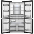 TCL 596L Quad Door Fridge - Black, 5 Star Energy Rating, Metal Cooling - TRF590QB