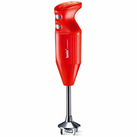 Bamix Mono immersion stick blender 140W - Red - Two speeds - Wall bracket included - 76033