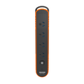 Jackson Rugged Plus 4 Outlet Powerboard - 240V 10A, Surge Protected, Master Switch