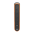 Jackson Rugged Plus 4 Outlet Powerboard 2m - Black - Surge Protection - SuperSaverAU - view 3