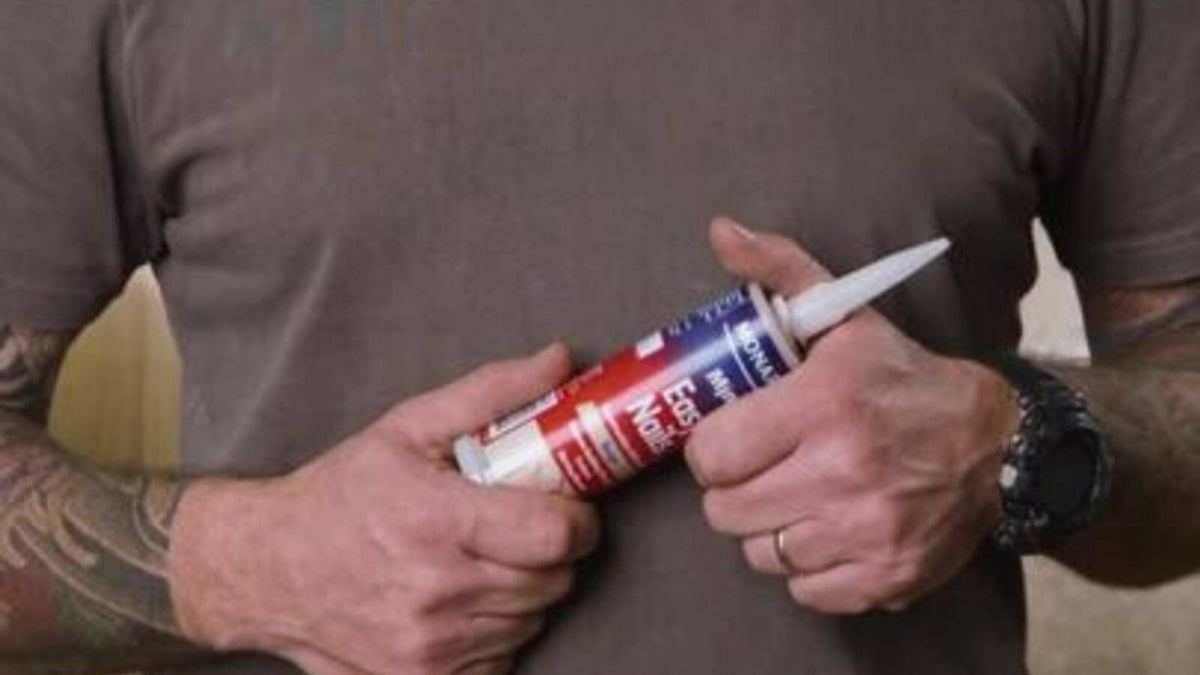 Monarch 215g Beige Mini Construction Adhesive, Strong Solvent-Resistant Bond