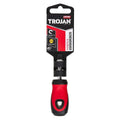 Trojan 38mm No 6 Slot Screwdriver - Magnetic Tip - Red and Black - SuperSaverAU - view 5