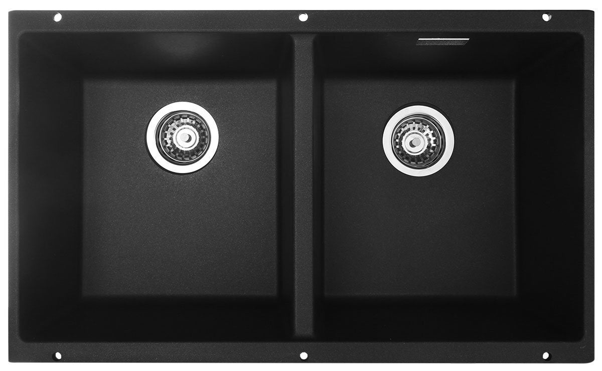 Blanco SUBLINE double bowl undermount sink - Anthracite granite composite, Hygiene Plus - SUB350350UK5