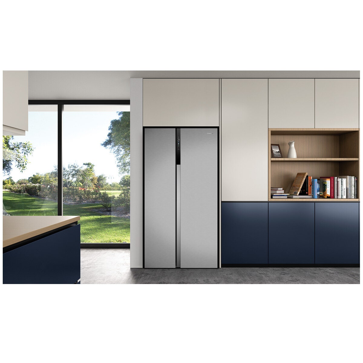 Westinghouse 624L Side by Side Fridge - Stainless Steel with 6 Star Energy Rating - WSE6200SB