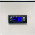 Schmick 825L Two Door Glass Door Beverage Refrigerator - White, Single Zone, 7 Star Rating - HUS-C10