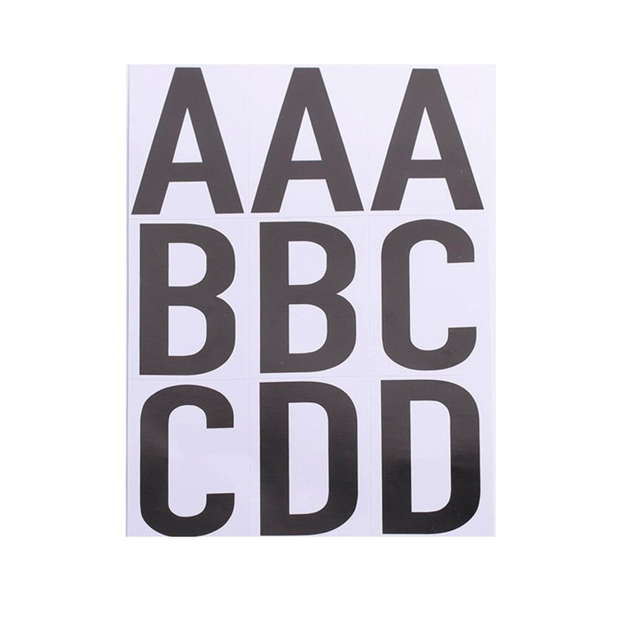 Sandleford 75mm Self Adhesive Vinyl Letter Kit - Durable Labelling Solution - SuperSaverAU - view 1