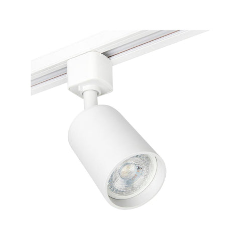 Brilliant Naj White Single Add on Track Light - 1 Pack - 55mm x 175mm - Adjustable Spotlight - SuperSaverAU - view 1