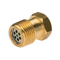 GARDENA Drain Valve Black/Gold High-Impact Plastic & Metal