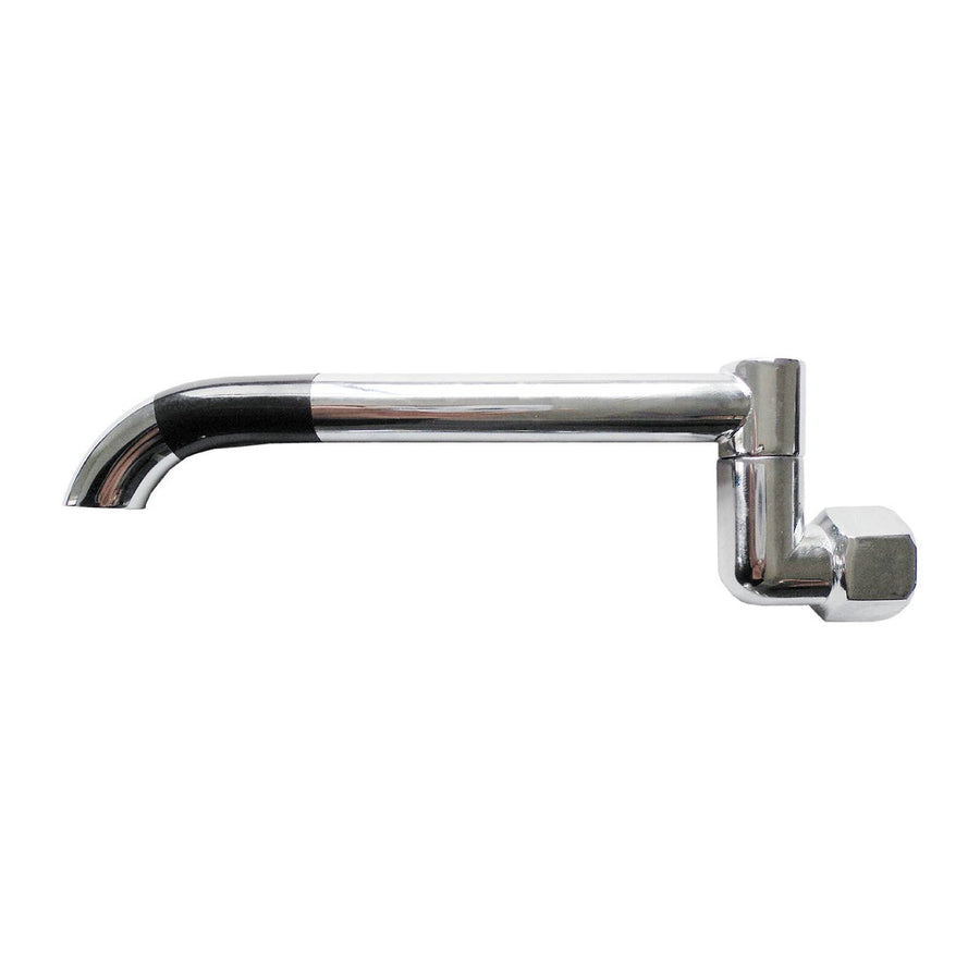 Shaw Mason Chrome Swivel Laundry Arm - 180mm - Durable Brass Construction - SuperSaverAU - view 1