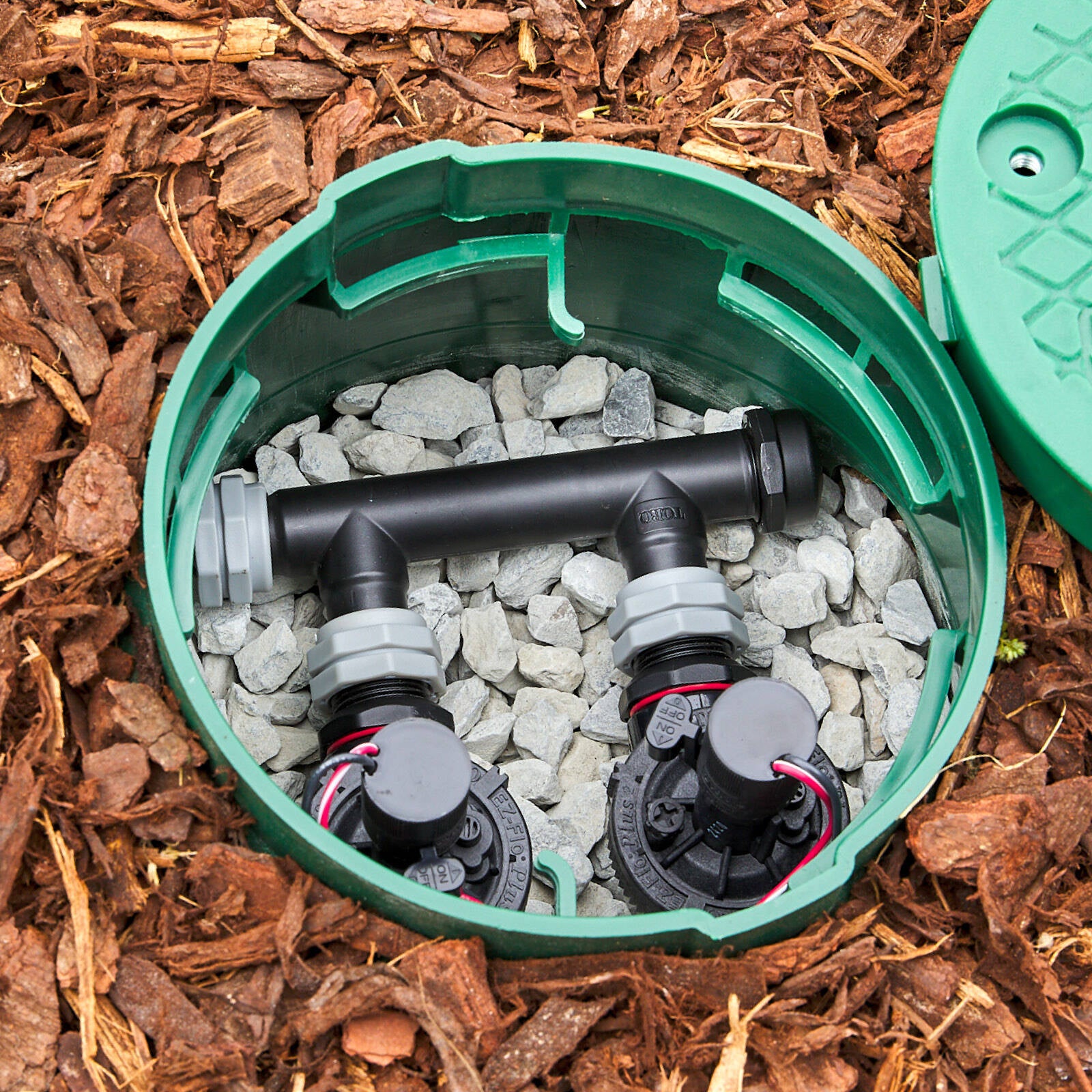 Toro 25mm 2 Outlet Polypropylene Manifold for Irrigation Systems