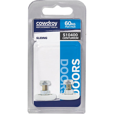 Cowdroy Centurion Wheel - 100mm - Steel and Nylon - Smooth Operation - 2 Pack - SuperSaverAU - view 1