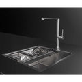 Artinox Radius 50 XL Single Bowl Sink - AISI 304 Stainless Steel, 250mm High, Overflow - ARTRAD5040XL