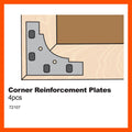 Everhang Picture Frame Corner Reinforcement Plates - 4 Pack