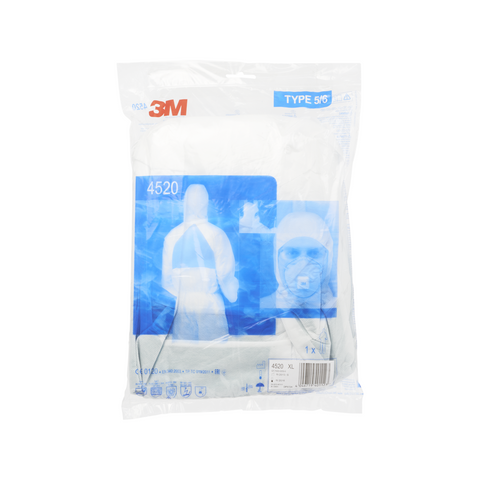3M XL General Purpose Coverall - 3m - White - Light Splash Protection - Anti-Static - SuperSaverAU - view 1