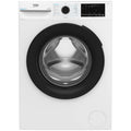 Beko 8kg Front Load Washing Machine - White, SteamCure Hygiene+, EnergySpin, ColdWash, Drum Clean - BFLB8010W