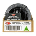 Airco Structural Galvanised Strapping 30mm x 0.8mm x 6m - Durable Bracing - SuperSaverAU - view 4