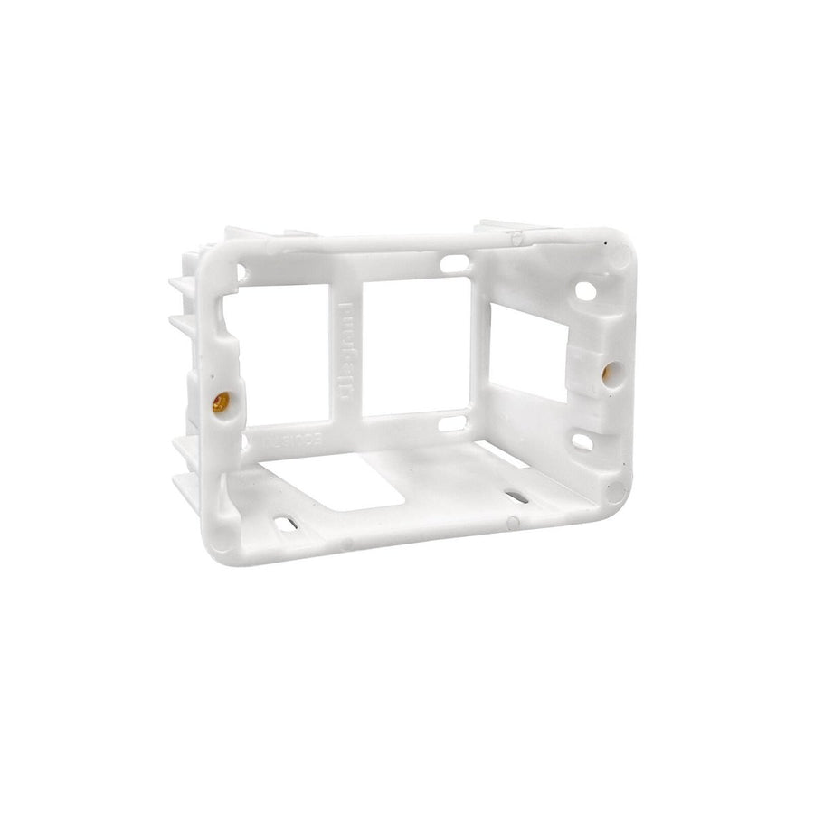 HPM Universal Flush Mount Mounting Box - 110mm x 180mm x 45mm - Durable Plastic - SuperSaverAU - view 1