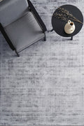 Rug Culture Bliss Large Hand Loomed Viscose Rug 280x190cm - Grey - Cotton Backing - BLSGREY280X190
