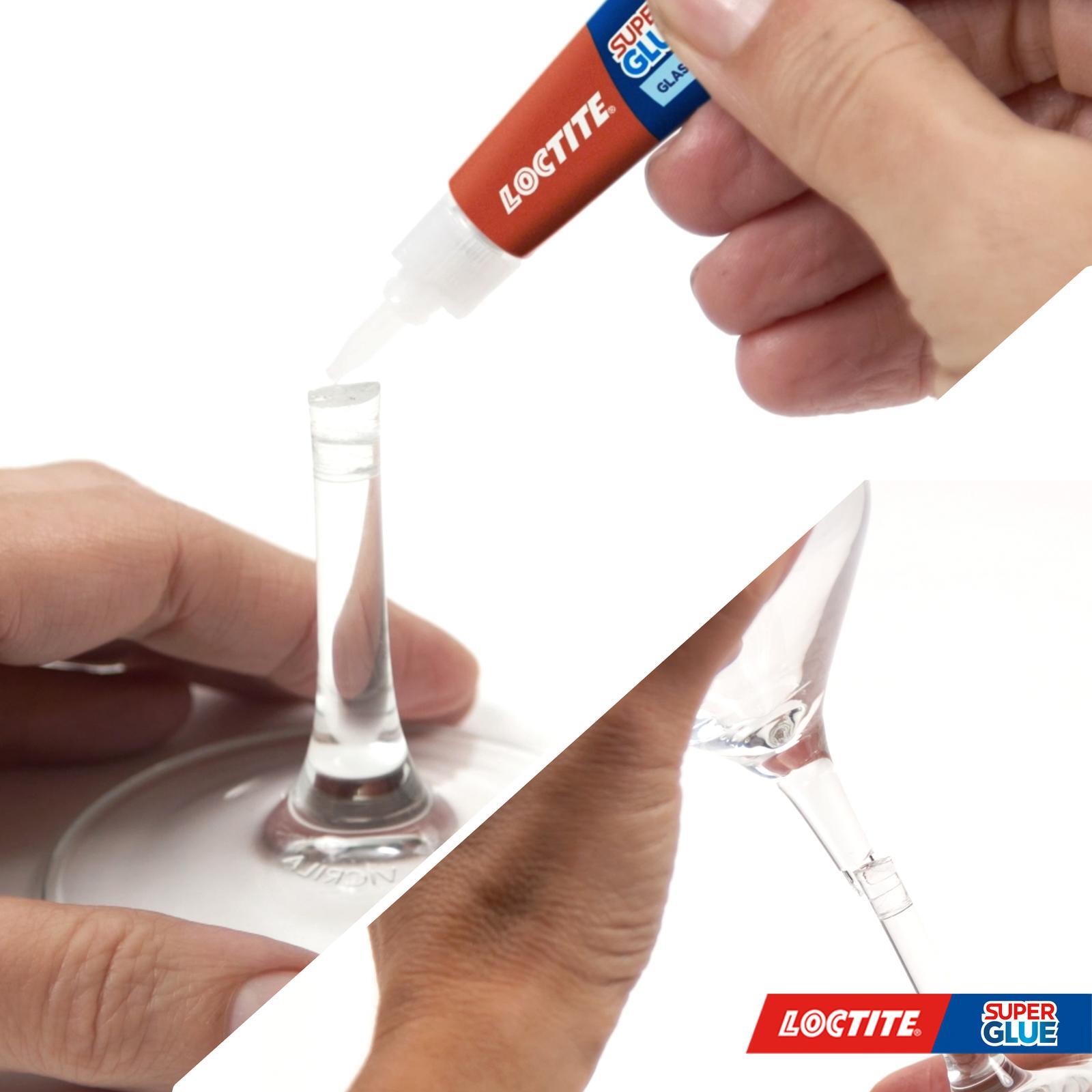 Loctite Glass Glue 3g Cyanoacrylate Adhesive, Dries Clear