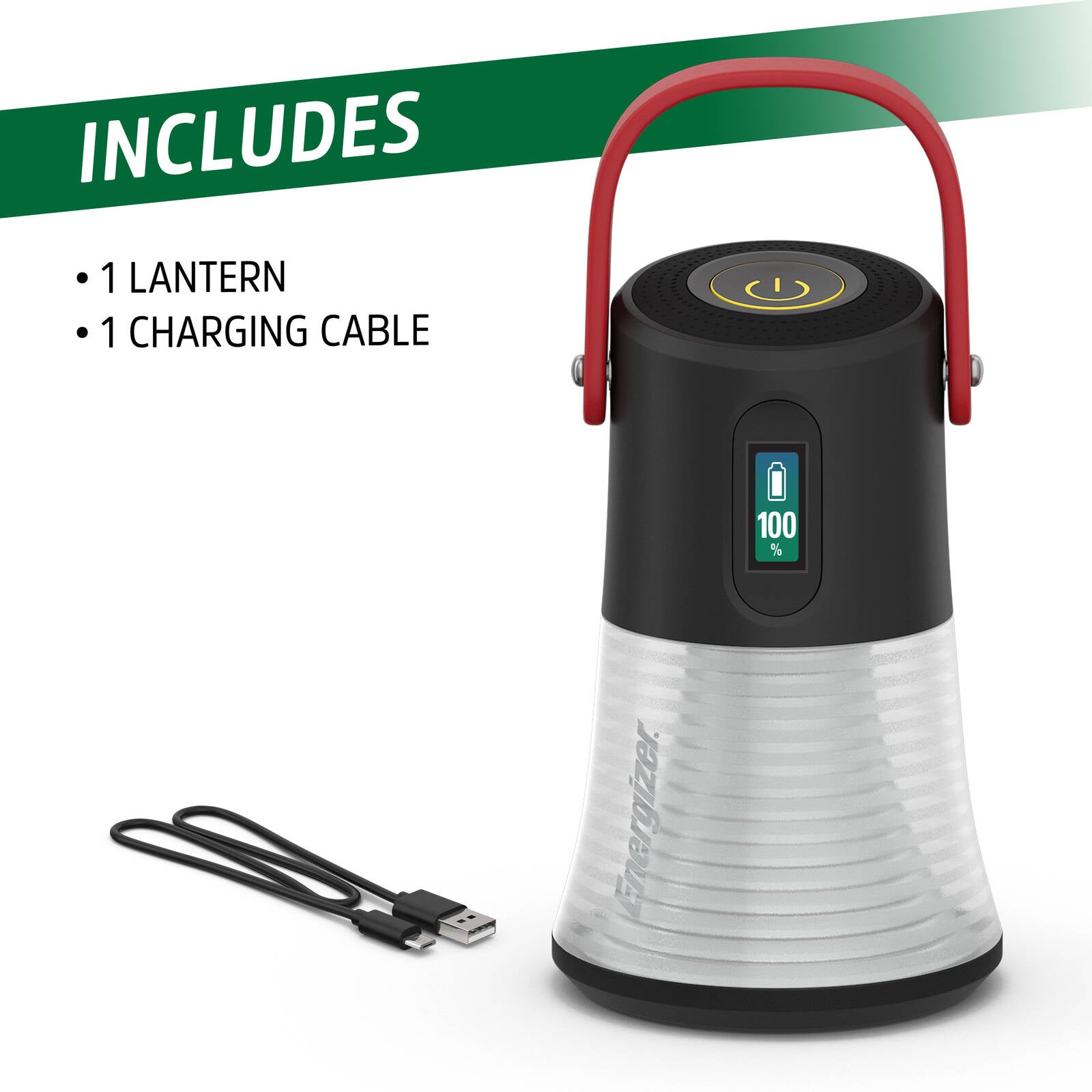 Energizer Battery Genius Small Rechargeable LED Lantern BGABL8