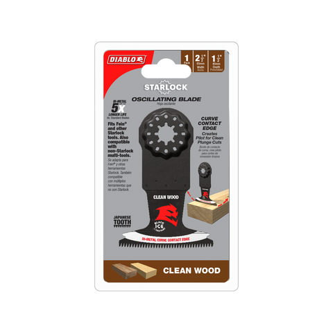 Diablo 65mm Starlock Multi Tool Plunge Cutting Blade - Precision Cutting - SuperSaverAU - view 1