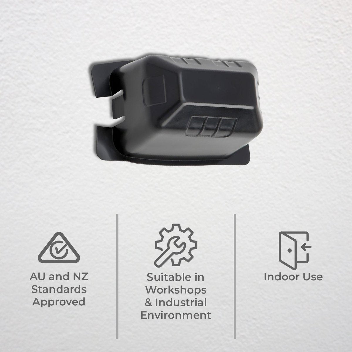 DETA Power Point Shroud - Insulating Cover - PVC - 115mm - Safety - SuperSaverAU - view 2
