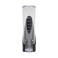 Nylex 120mm Rain Gauge, Clear Plastic, Wall or Fence Mount, Easy-Read Markings