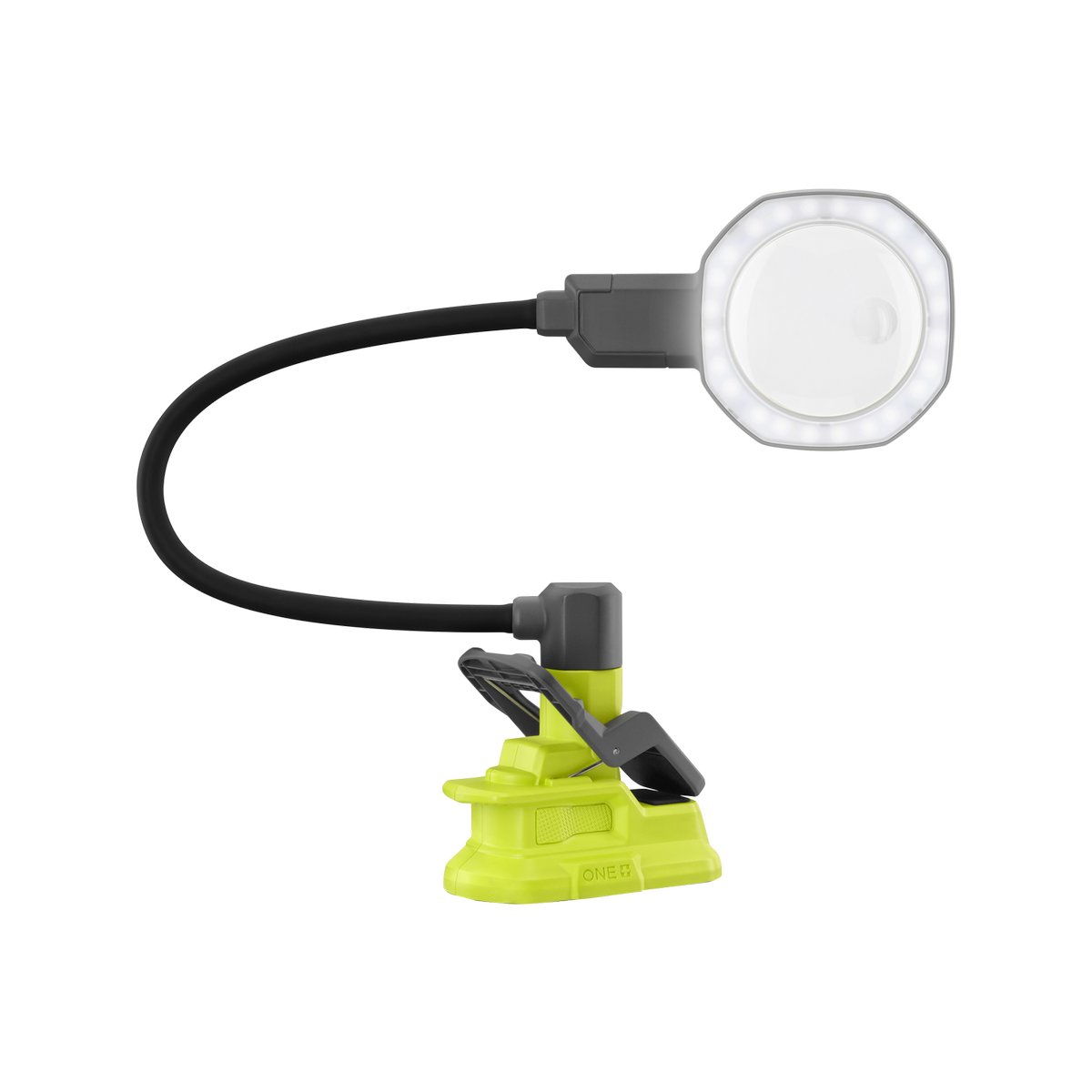 Ryobi 18V ONE+ Magnifying Clamp Light RML18 - 2.25X & 5X Magnification - Adjustable Brightness - SuperSaverAU - view 1