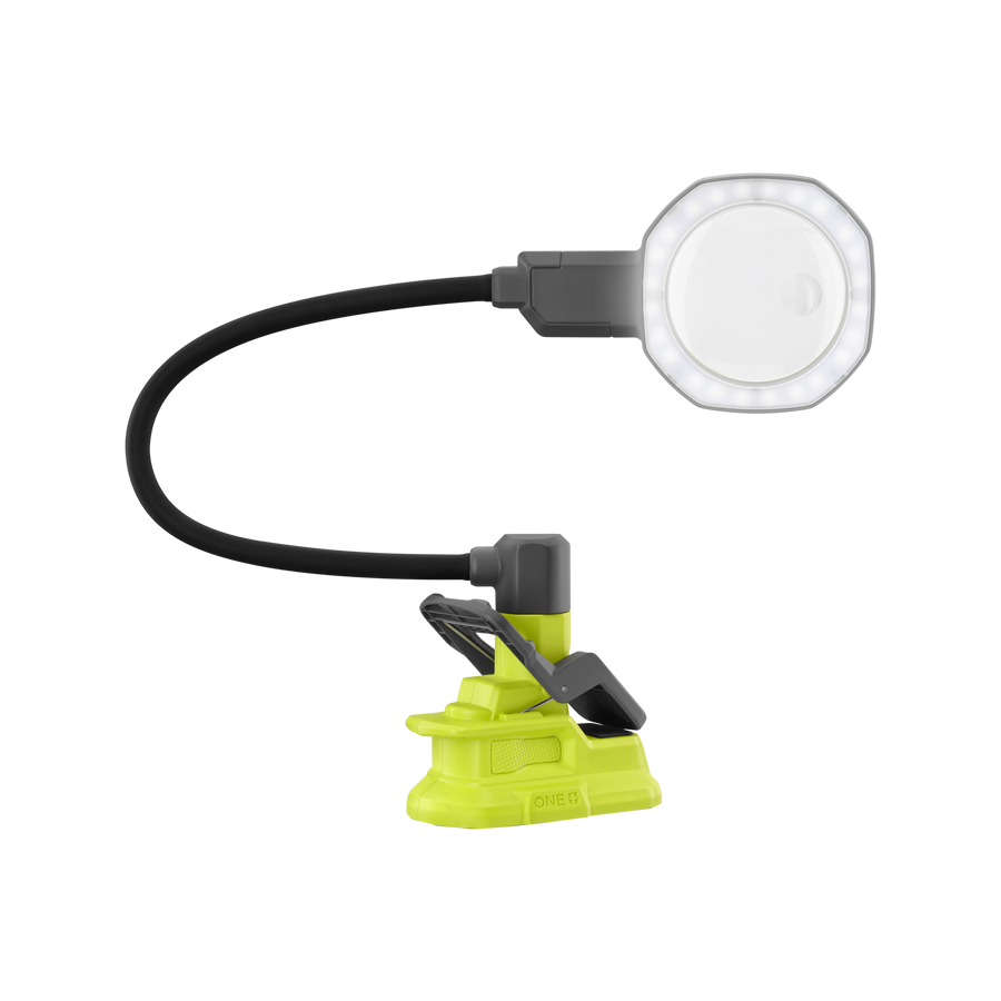 Ryobi 18V ONE+ Magnifying Clamp Light RML18 - Tool Only