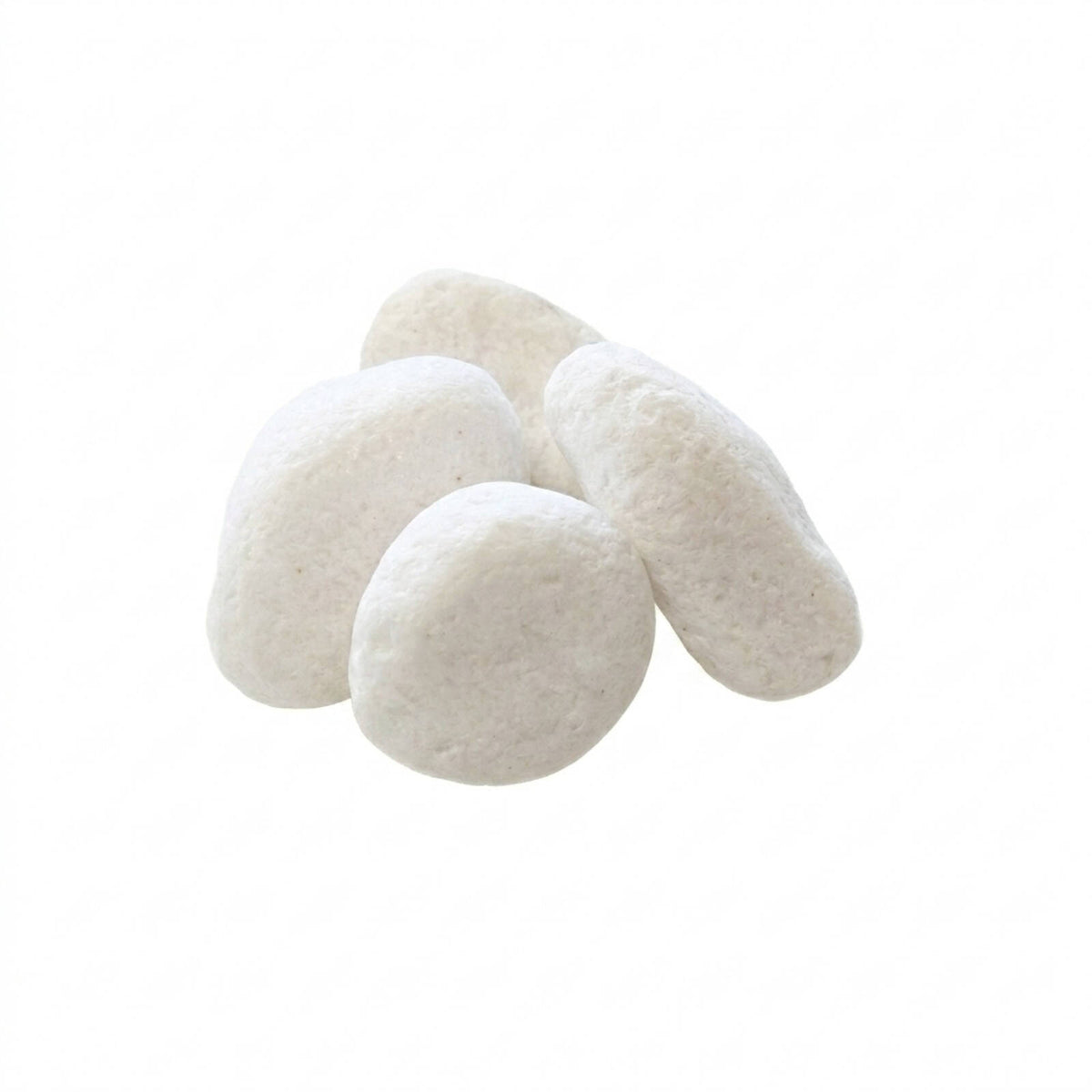 Jack 35-50mm Bright White Decorative Pebble, Garden Edging Stone