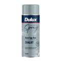 Dulux Chalky Classic 340g Duck Egg Blue Spray Paint, Matte Chalk Finish for Furniture & Decor
