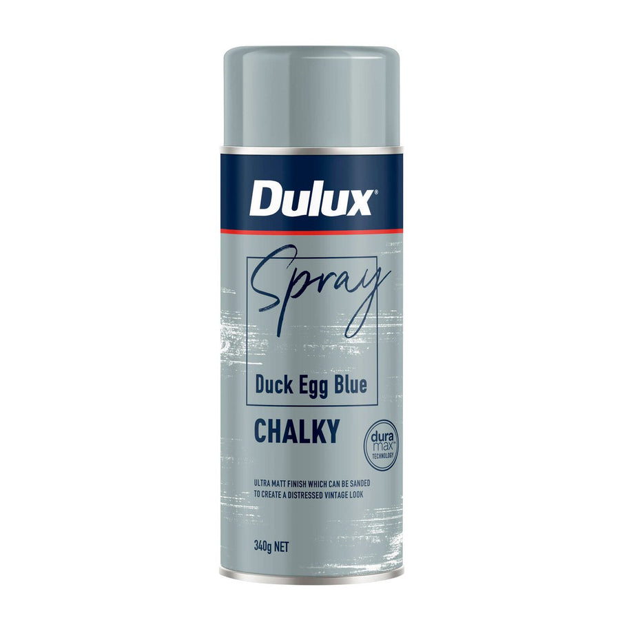 Dulux 340g Chalky Classic Spray Paint - Duck Egg Blue - Fast Drying - 0.34L - SuperSaverAU - view 1