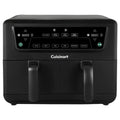 Cuisinart Dual Basket Air Fryer 10.4L - Black - Sync Cooking, 6 Cooking Functions - AFD-10OBLXA
