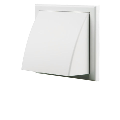 Blauberg 100mm Weatherproof Exterior Wall Cowl ABS Plastic Easy Maintenance - SuperSaverAU - view 1