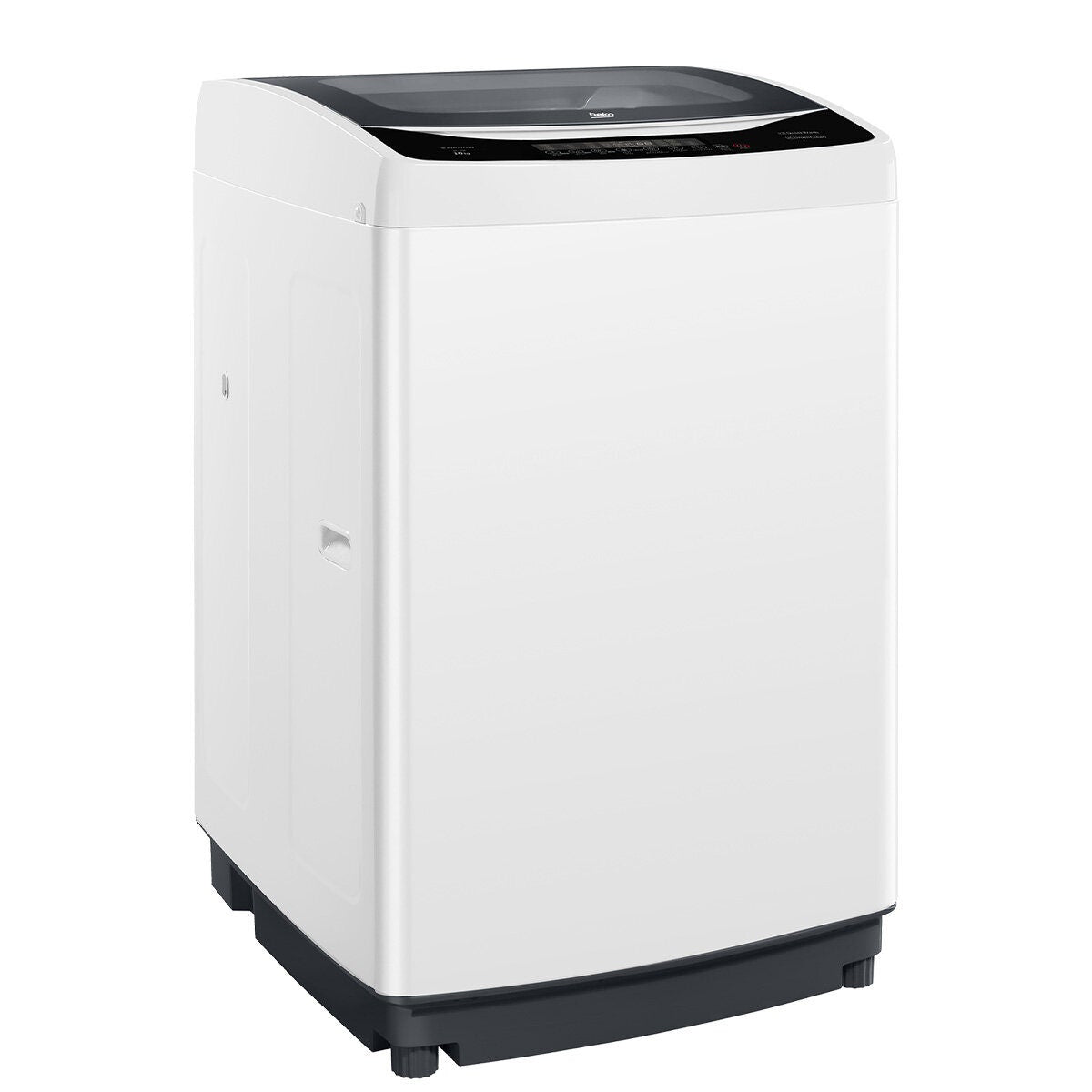 Beko 10kg Top Load Washing Machine - Soft Close Lid, Full Touch LED Display, 10 Programs - BTL10W