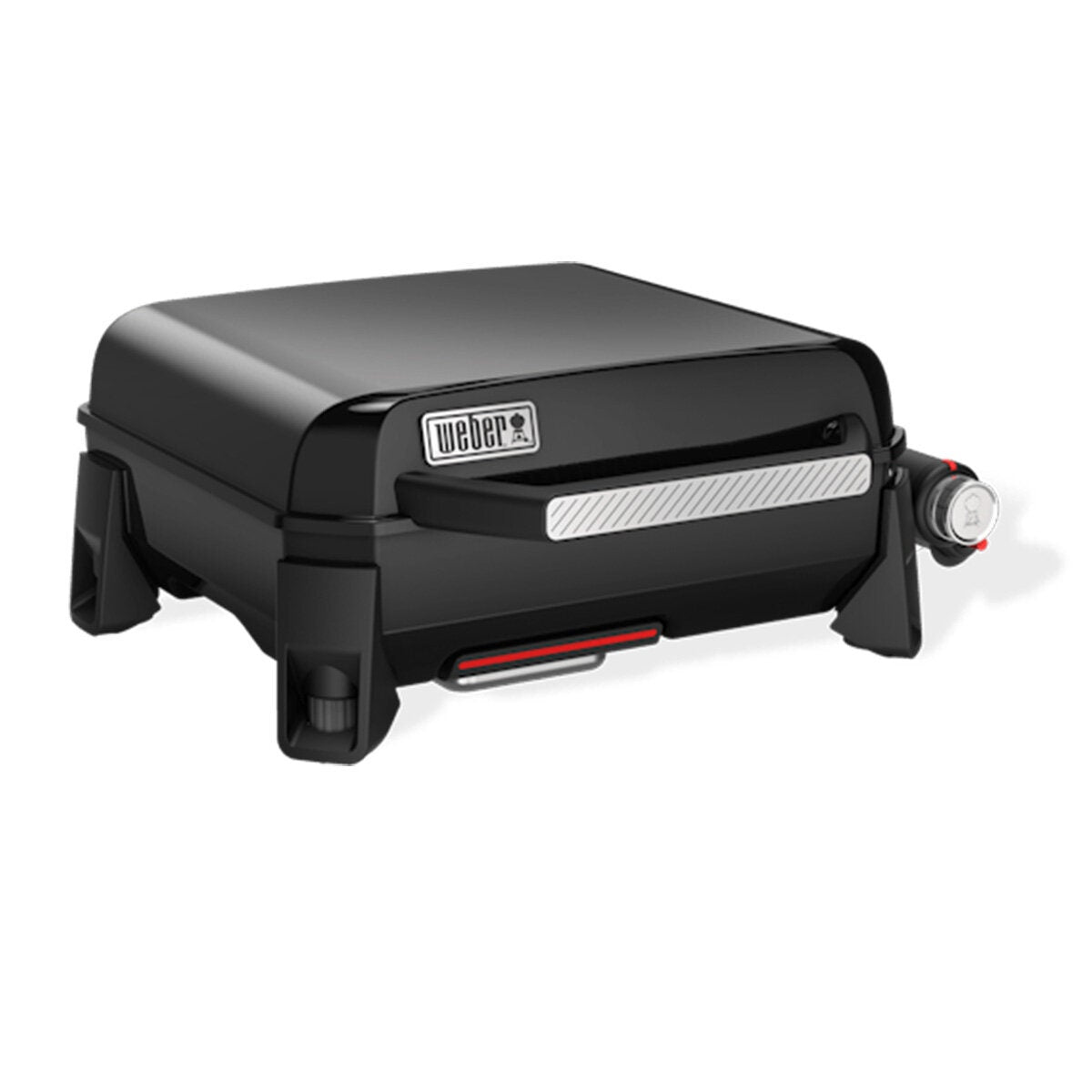 Weber Slate Tabletop Griddle 17 Inch - Portable LPG, Carbon Steel Cooktop, Black - 1500369