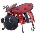 Click Solar Metal Animal Light Bug - 1.2V Rechargeable - Red - Outdoor Decor - SuperSaverAU - view 2