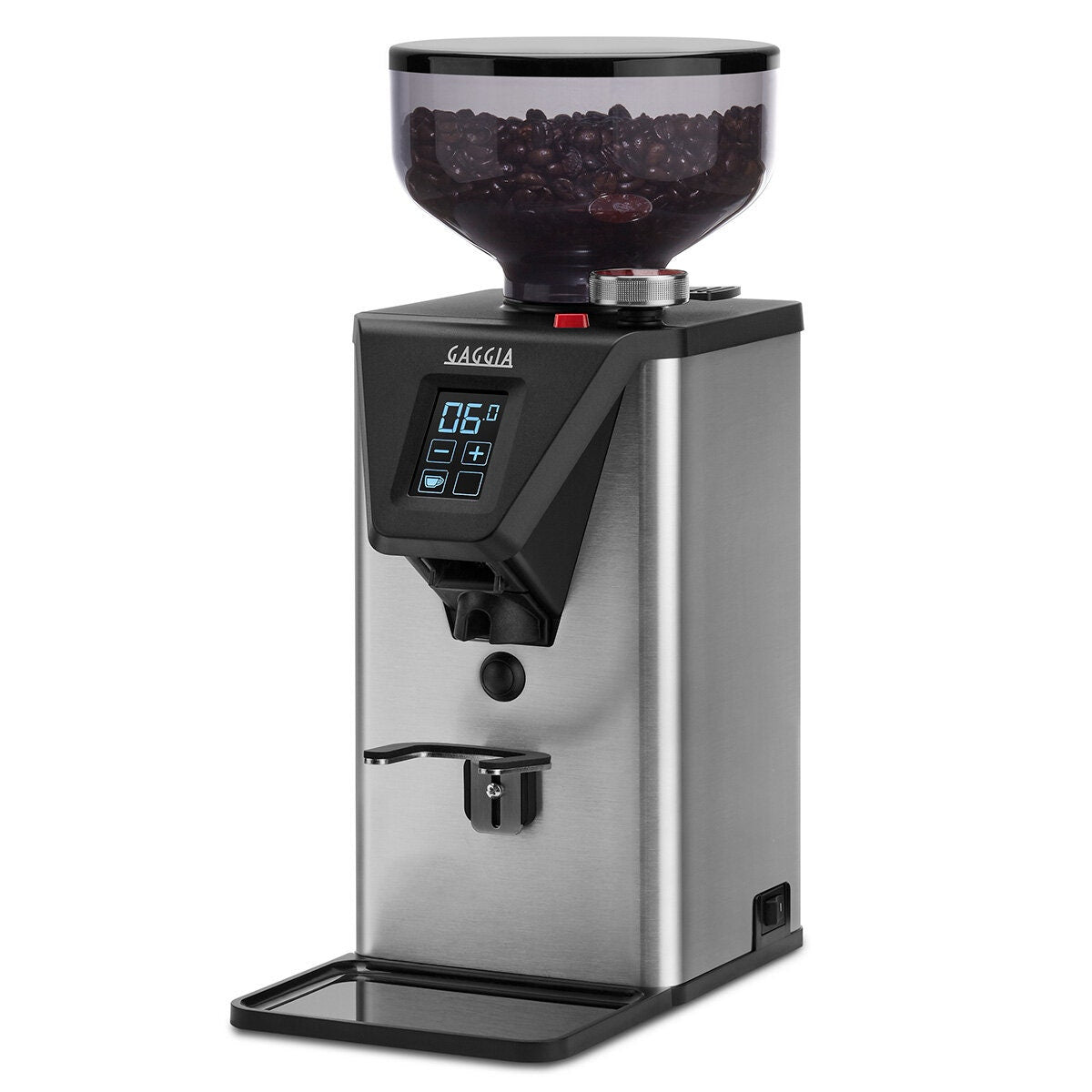 Gaggia Premium MDF 55 coffee grinder - stainless steel - 55mm flat burrs - touchscreen - GRG2301