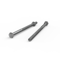 Zenith Hot Dip Galvanised Hex Head Bolts M8 x 120mm 25 Pack - SuperSaverAU - view 3