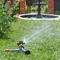 Pope Rainjet Impact Sprinkler Diecast Zinc 25m Coverage Grey