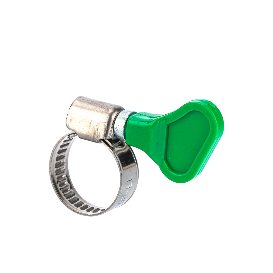 Holman 13-20mm Stainless Steel Hose Clamp with Butterfly Grip, Indoor & Outdoor