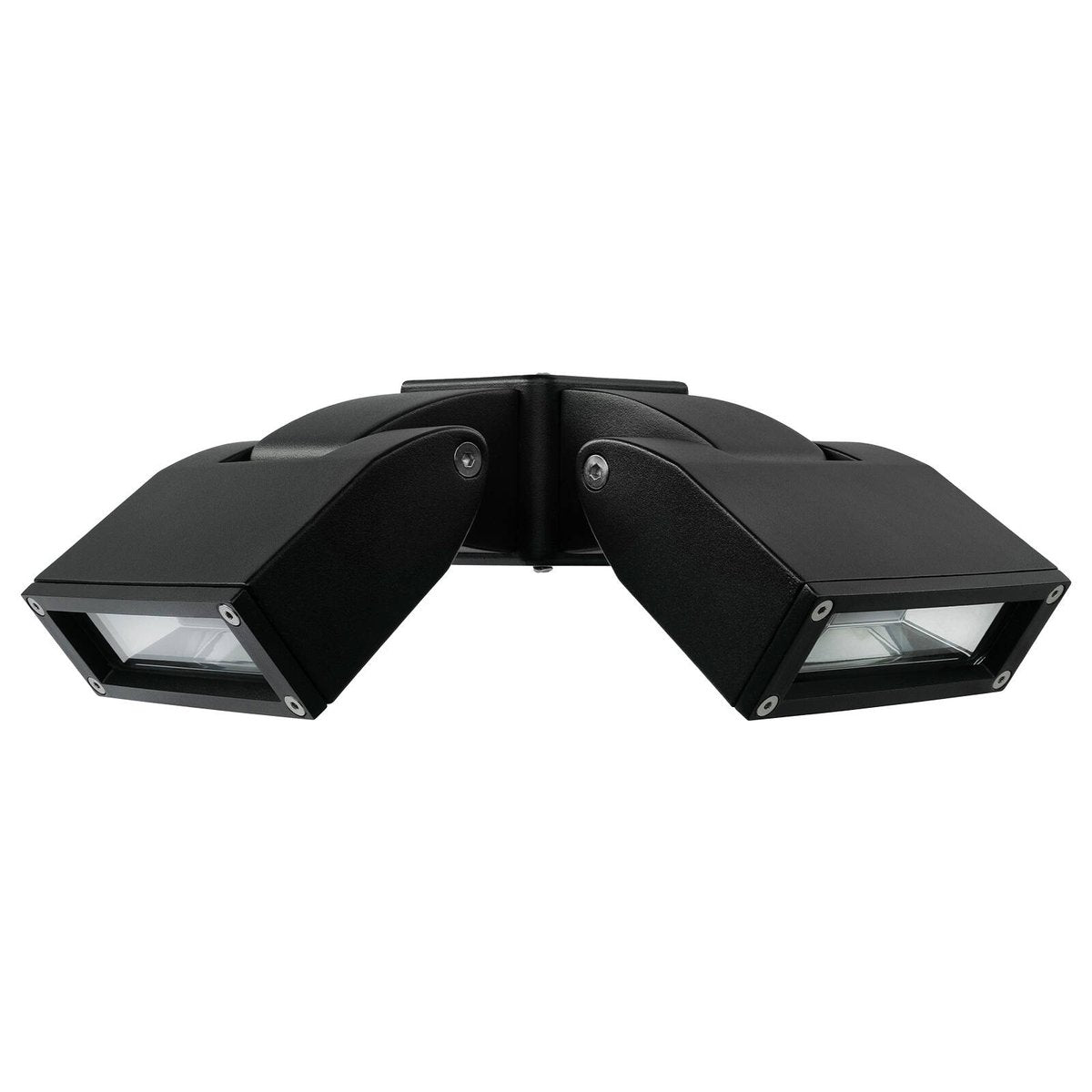 Brilliant Nighthawk 24W Black Twin Flood Light 400mm x 150mm - SuperSaverAU - view 2