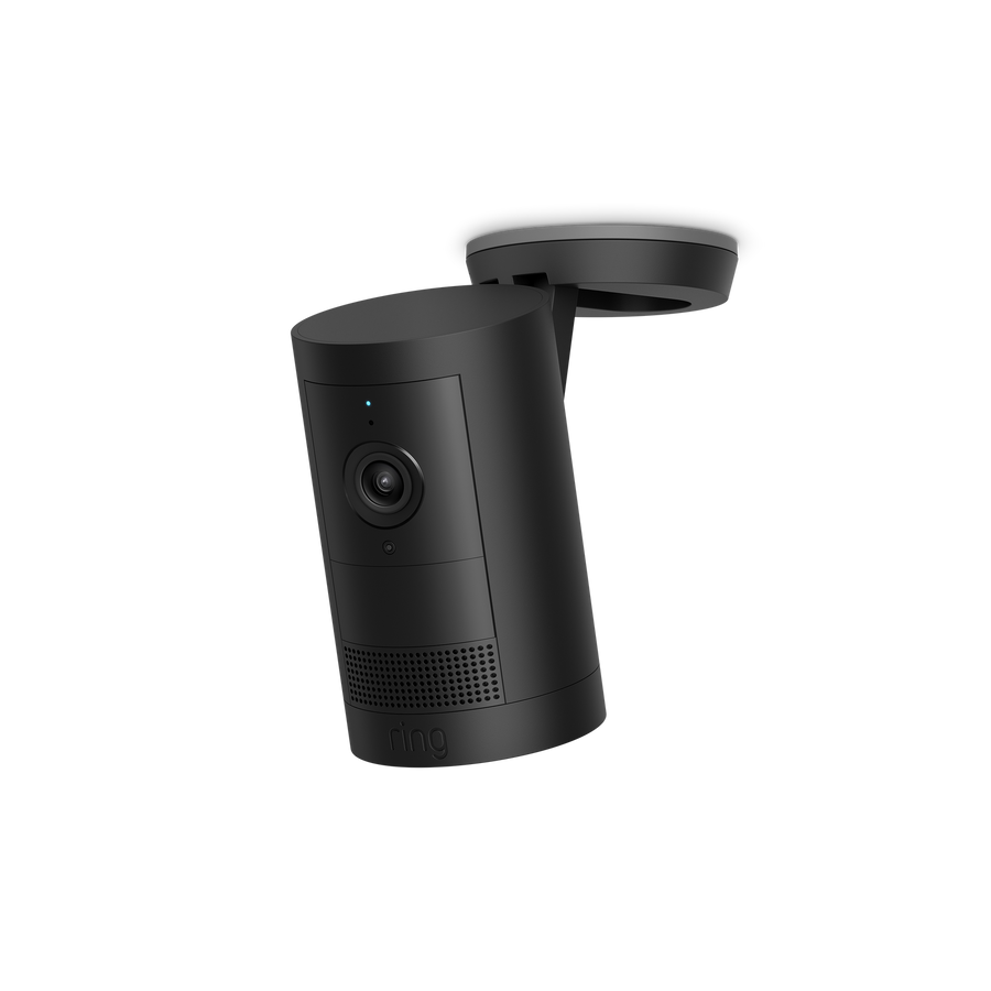 Ring Outdoor Camera Plus 2K Battery Wireless Security Camera, Black
