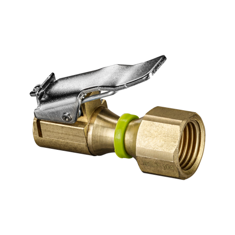 Powerfit Tyre Chuck Fitting - ¼” - Brass - BSP Female - SuperSaverAU - view 1