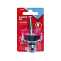 Ultra 6.4mm 45 Degree Chamfer Router Bit - Tungsten Carbide Tipped, 1/4" Shaft