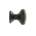 Prestige 25mm Black Hampton Knob - Zinc Alloy - Matte Finish - 6 Pack - SuperSaverAU - view 1